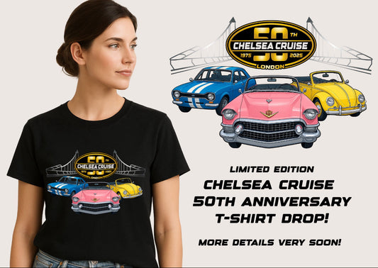 Chelsea Cruise 50th Anniversary T shirt